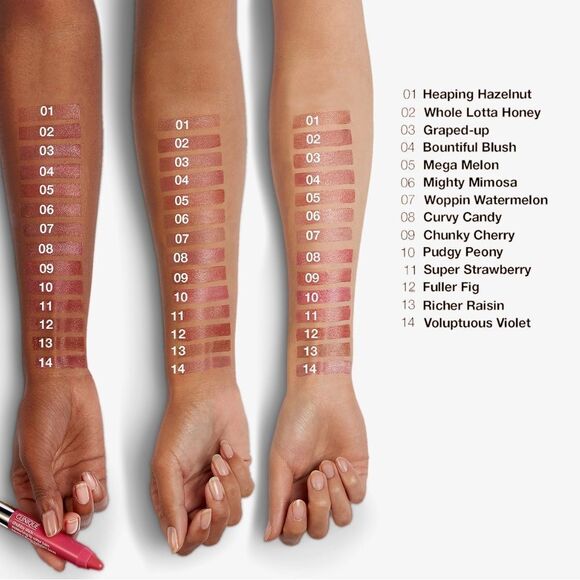 NWT- CLINIQUE Chubby Stick Moisturizing Lip Colour Balm- “SUPER STRAWBERRY” - Picture 5 of 9